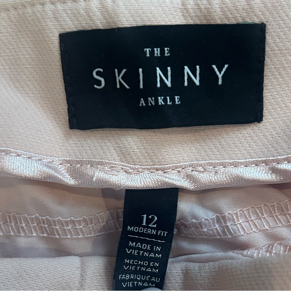 NWT White House Black Market Skinny Ankle Style Pants Size 12 - Picture 4 of 6